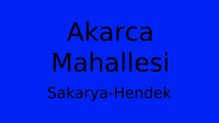 Akarca Mahallesi Thumbnail