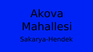 Akova Mahallesi Thumbnail