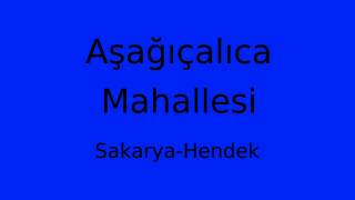 Aşağıçalıca Mahallesi Thumbnail