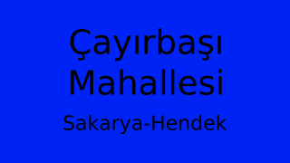 Çayırbaşı Mahallesi Thumbnail