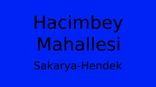 Hacimbey Mahallesi Thumbnail