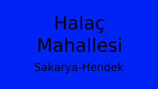 Halaç Mahallesi Thumbnail