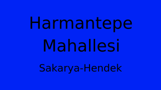 Harmantepe Mahallesi Thumbnail