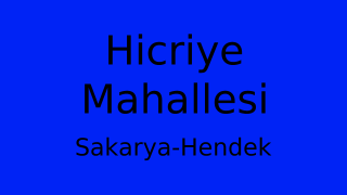 Hicriye Mahallesi Thumbnail