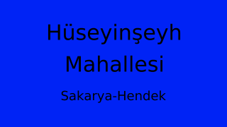 Hüseyinşeyh Mahallesi Thumbnail