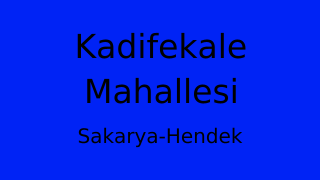 Kadifekale Mahallesi Thumbnail