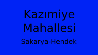 Kazımiye Mahallesi Thumbnail