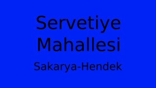 Servetiye Mahallesi Thumbnail