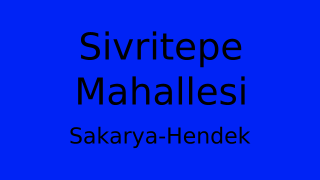 Sivritepe Mahallesi Thumbnail