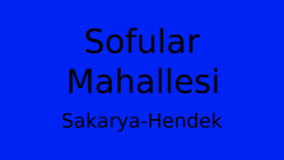 Sofular Mahallesi Thumbnail