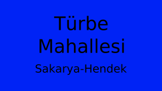 Türbe Mahallesi Thumbnail
