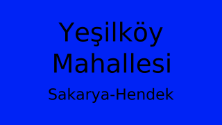 Yeşilköy Mahallesi Thumbnail