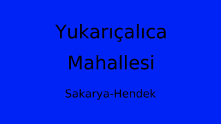 Yukarıçalıca Mahallesi Thumbnail