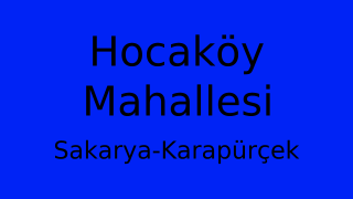 Hocaköy Mahallesi Thumbnail