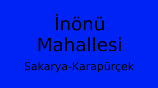 İnönü Mahallesi Thumbnail