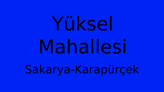 Yüksel Mahallesi Thumbnail