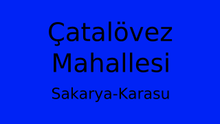 Çatalövez Mahallesi Thumbnail