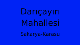 Darıçayırı Mahallesi Thumbnail