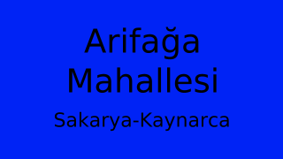 Arifağa Mahallesi Thumbnail