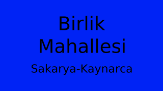 Birlik Mahallesi Thumbnail