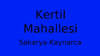 Kertil Mahallesi Thumbnail