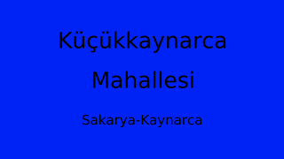 Küçükkaynarca Mahallesi Thumbnail