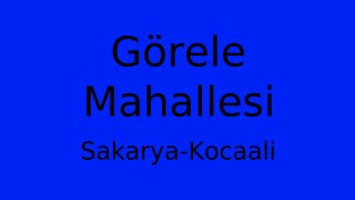 Görele Mahallesi Thumbnail