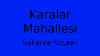Karalar Mahallesi Thumbnail
