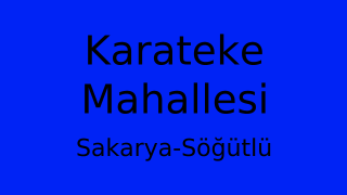 Karateke Mahallesi Thumbnail