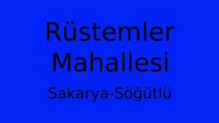 Rüstemler Mahallesi Thumbnail