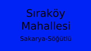 Sıraköy Mahallesi Thumbnail