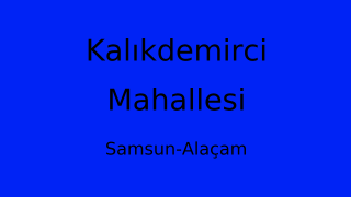 Kalıkdemirci Mahallesi Thumbnail