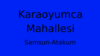 Karaoyumca Mahallesi Thumbnail