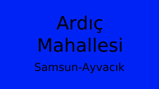 Ardıç Mahallesi Thumbnail