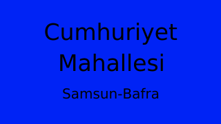 Cumhuriyet Mahallesi Thumbnail