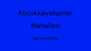 Küçükkavakpınar Mahallesi Thumbnail
