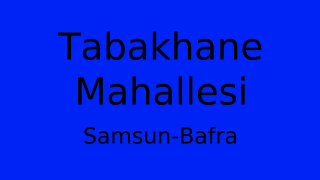 Tabakhane Mahallesi Thumbnail