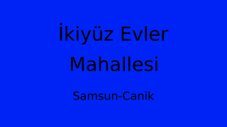 İkiyüz Evler Mahallesi Thumbnail