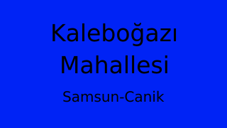 Kaleboğazı Mahallesi Thumbnail