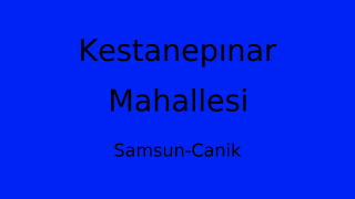 Kestanepınar Mahallesi Thumbnail