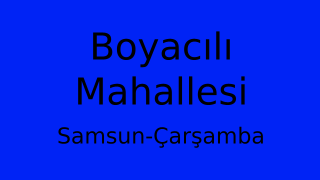 Boyacılı Mahallesi Thumbnail