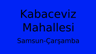 Kabaceviz Mahallesi Thumbnail