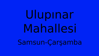 Ulupınar Mahallesi Thumbnail
