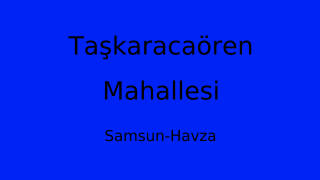 Taşkaracaören Mahallesi Thumbnail