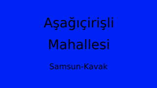 Aşağıçirişli Mahallesi Thumbnail