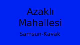 Azaklı Mahallesi Thumbnail