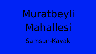 Muratbeyli Mahallesi Thumbnail