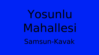 Yosunlu Mahallesi Thumbnail