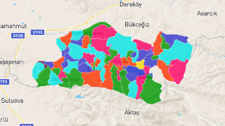 Samsun Ladik'in Mahalleleri, Nüfus Bilgileri, Haritalar ve İstatistikler Thumbnail