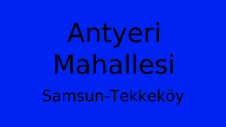Antyeri Mahallesi Thumbnail